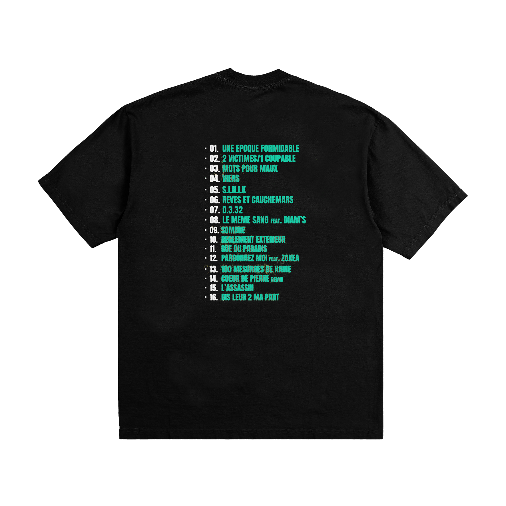 PACK T-SHIRT + VINYLE "LA MAIN SUR LE COEUR"